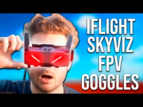 Видео: Вы не поверите, сколько стоят эти премиальные аналоговые FPV-очки! IFLIGHT Skyviz