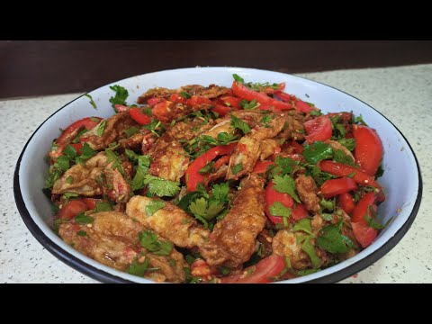 Видео: Салат для больших мероприятий. Katta yiğinlar uchun mazali salat. Salad for big events.