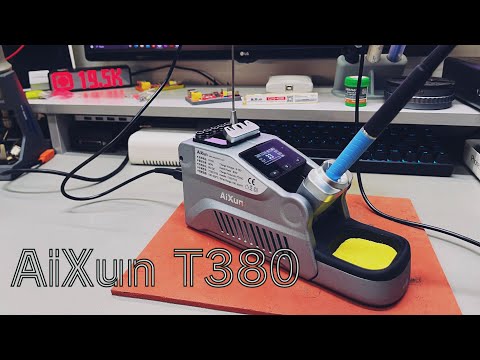 Видео: Aixun T380 обзор паяльной станции на аккумуляторе.