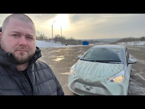 Видео: Встал в снежную бурю. Зимний перегон из Владивостока на Toyota Vitz