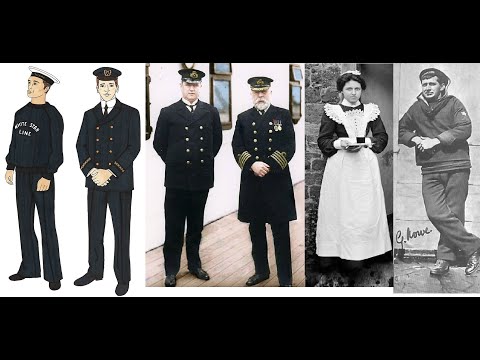 Видео: Униформа компании White Star Line