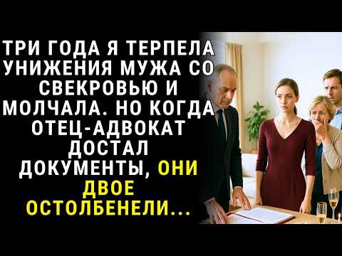 Видео: Три года я терпела унижения мужа со свекровью и молчала. Но когда свекровь назвала меня уродиной...