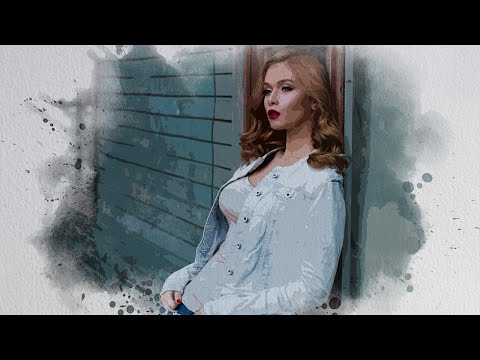 Видео: Эффект акварели в Фотошоп