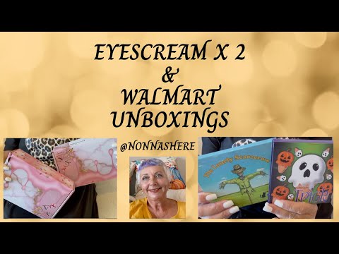 Видео: EYESCREAM X 2 и распаковка Walmart / Сентябрь и октябрь 2025 г. / 2 великолепные палетки теней дл...