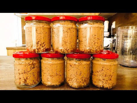 Видео: Домашний свиной паштет в банках
