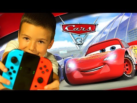 Видео: ТАЧКИ 3 🚗 ИГРА Прохождение с ПАПОЙ на Nintendo Switch Мультики про Машинки Видео для Детей