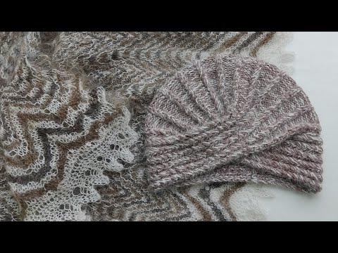 Видео: Вязание шапки-чалмы от начала и до конца.