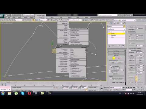 Видео: 3d max для начинающих. Работа со сплайнами в 3d max.Правильная работа с линией в 3d max. Илья Изотов