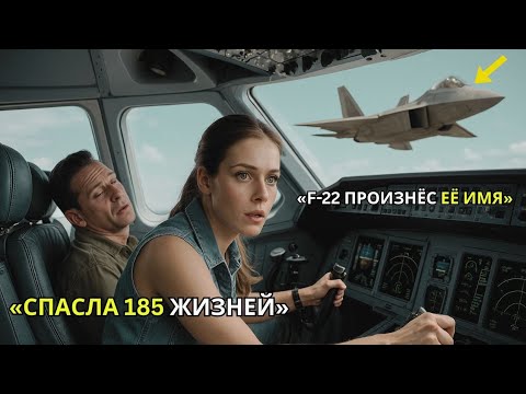 Видео: Она спасла 185 пассажиров — и тогда F-22 произнесли её позывной!