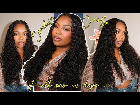 Видео: ИДЕАЛЬНАЯ ГЛУБОКАЯ ВОЛНА, СВЯЗАННАЯ КРЮЧКОМ | Простой и не требующий ухода образ от YGWIGS