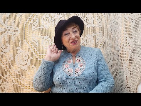 Видео: Шляпка "Образ". Мастер-класс по вязанию крючком от О. С. Литвиной.
