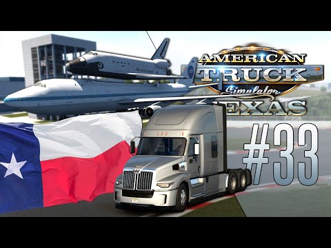 Видео: СЕКРЕТНОЕ МЕСТО, ХЬЮСТОН И КОСМИЧЕСКИЙ ЦЕНТР — American Truck Simulator: Texas (1.46.0.74s) [#33]
