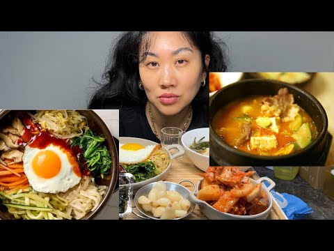 Видео: 된장찌개 🍲& 비빔밥🥣/КОРЕЙСКИЙ 🇰🇷FAST FOOD/МУКБАНГ/ОТВЕЧАЮ НА ❓#еда #korea #food #mukbang #fastfood 