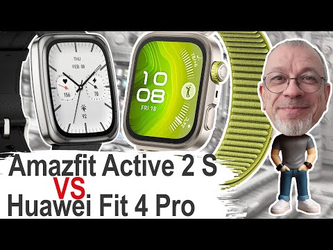 Видео: Amazfit Active 2 Square или Huawei Watch Fit 4 Pro: полный обзор и сравнение