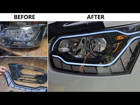 Видео: Как спроектировать фару Ford Transit
