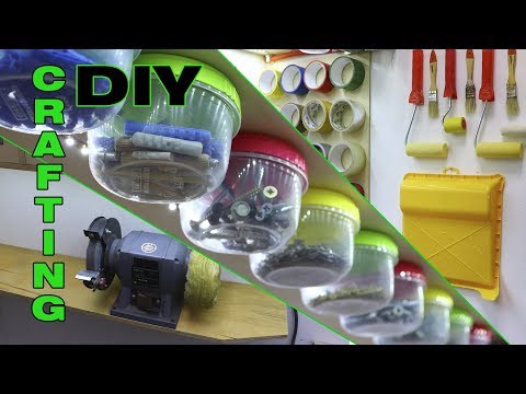 Видео: DIY. Обустройство мастерской №4. Система хранения. Подсветка. Порядок. Workshop upgrade