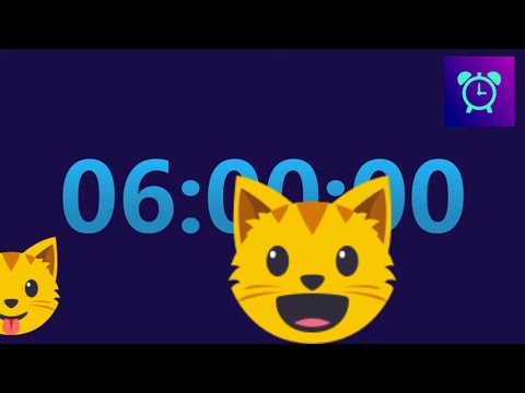Видео: 6-часовой ТАЙМЕР (обратный отсчет) ⏱⏱ ГРОМКАЯ БУДИЛЬНИКА