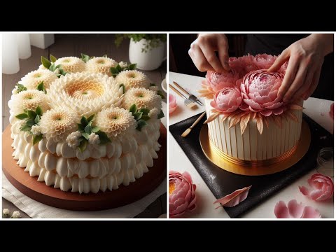 Видео: Красивые идеи оформления тортов😍😍😍