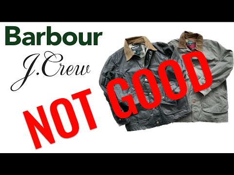 Видео: Обзор куртки J Crew Barbour Barn — почему вам НЕ стоит покупать куртку Barbour J Crew Barn