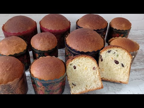 Видео: ВЕНСКОЕ тесто для КУЛИЧЕЙ! Ночное тесто! Сдобные, волокнистые,  очень вкусные КУЛИЧИ!