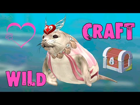 Видео: Играем за ТЮЛЕНЯ в мире океана 🍁 WildCraft