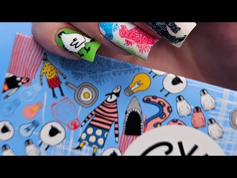 Видео: стемпинг без тормозов!♡ Новинки и очень необычный дизайн с историей 😍 #milkynails #nails #nailart
