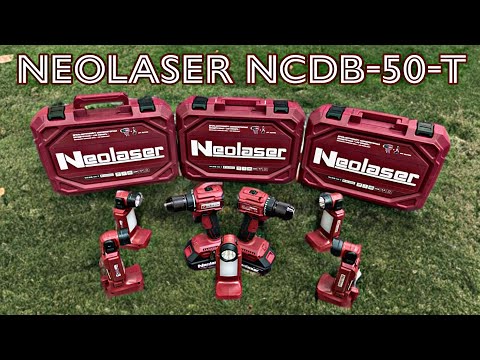 Видео: МОЩЬ И КОМПАКТНОСТЬ В ОТЛИЧНОЙ КОМПЛЕКТАЦИИ. БЕСЩЕТОЧНЫЙ ШУРУПОВЕРТ NEOLASER NCDB-50-T с фонарем.