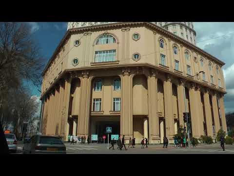 Видео: Меняющийся Душанбе. Часть 39. От вокзала до водонасосной. Проспект Рудаки. Февраль 2018