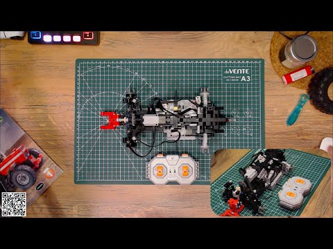 Видео: Farm Tractor, CaDA MASTER: собираем трактор, часть 2