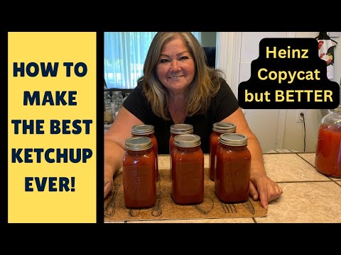 Видео: ЛУЧШИЙ РЕЦЕПТ КЕТЧУПА (КОПИЯ CAT HEINZ) ВСЕХ ВРЕМЕН!! И мой способ ЗАГУЩЕНИЯ любого соуса!
