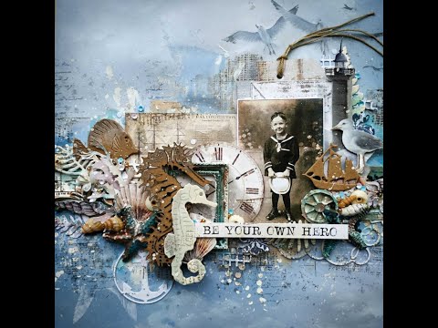 Видео: Видео урок. Делаем морскую страничку