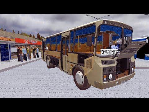 Видео: PBSU ПАЗ-4234 карта Барнаул