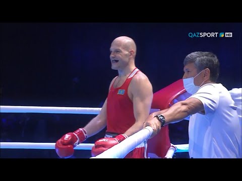 Видео: Бокс. Азия чемпионаты. Финал. 91 кг. Василий Левит - күміс жүлдегер