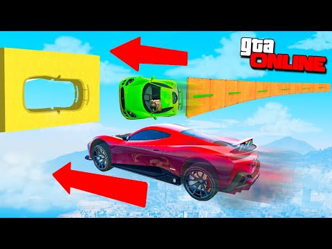 Видео: ПРОСЧИТАЙ ТРАЕКТОРИЮ СТОЛКНОВЕНИЯ ЧТОБЫ ВЫЖИТЬ! САМЫЙ АДСКИЙ ПАРНЫЙ СКИЛЛ ТЕСТ В GTA 5 ONLINE