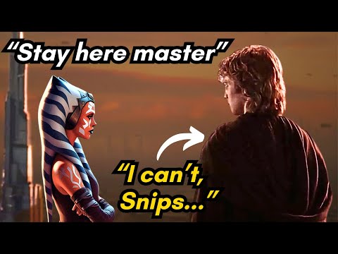 Видео: Что, если бы Асока была рядом с Энакином во всех фильмах «Месть ситхов»