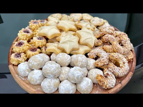 Видео: Всего из одного теста — 5 видов вкуснейшего печенья, которое тает во рту 🤤 Всего за 1 час 😮
