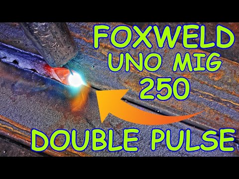 Видео: What is this welder doing ! // FOXWELD UNO MIG 250 DOUBLE PULSE. Адская мощь  ᕦ(ò_ó)ᕤ