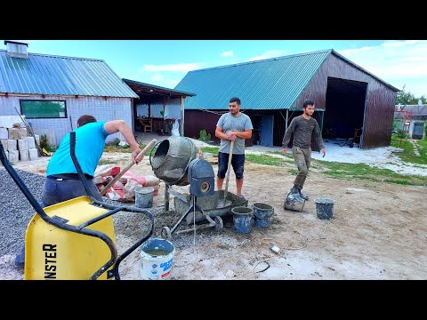 Видео: ГРУЗИНИ ЗАЛИВАЮТЬ БЕТОН,  розірвали армопояс в ХЛАМ...