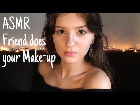 Видео: АСМР 💄 Макияж Подруге, Ролевая Игра || ASMR 👄 Friend does Your Make-up, Roleplay 💅