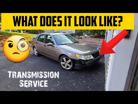 Видео: Вот как выглядит трансмиссионная жидкость в моем Saab 9-5 с пробегом 200 тыс. миль.