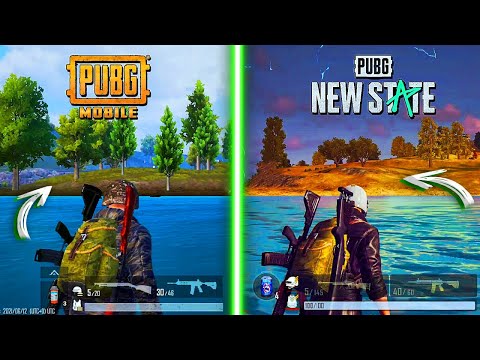 Видео: PUBG NEW STATE vs PUBG MOBILE! ДЕТАЛЬНОЕ СРАВНЕНИЕ ИГР! КТО ЛУЧШЕ? ПУБГ МОБАЙЛ или ПУБГ НЬЮ СТЕЙТ?