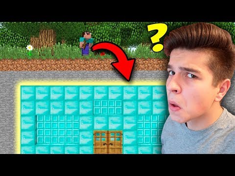 Видео: ЭТО СЕКРЕТНЫЙ АЛМАЗНЫЙ ДОМ ПОД ЗЕМЛЕЙ В МАЙНКРАФТ | ТРОЛЛИНГ НУБА В НЕВИДИМОЙ БАЗЕ MINECRAFT
