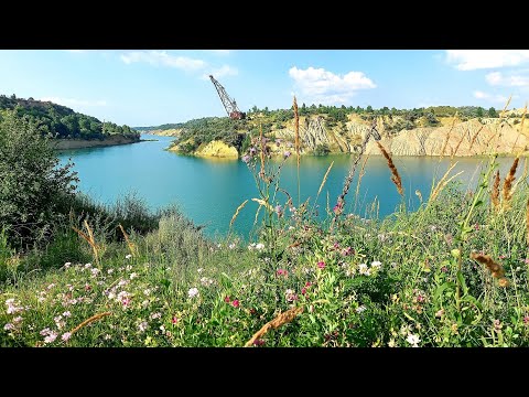 Видео: Кіровоградська обл.Морозовський розріз.Срібне радонове озеро.Дві дні у казці.