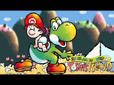 Видео: #snes    #supernintendo #mario    Super Mario World 2: Yoshi’s Island (Играем с Консоли!)