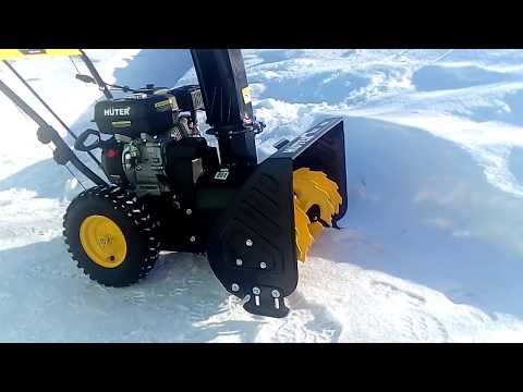 Видео: Снегоуборщик Huter sgc 4000 (обзор+1я поломка)