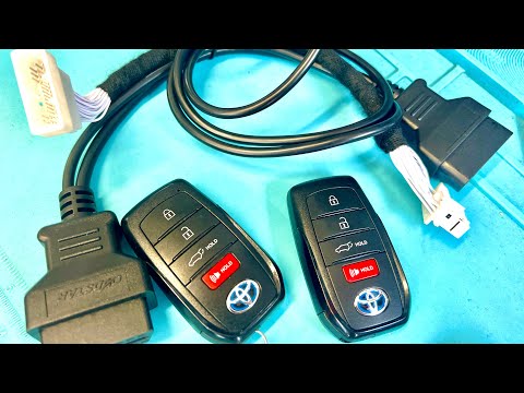 Видео: Toyota Venza 2021 — 30-контактный кабель — Руководство по программе Autel 508 New Key