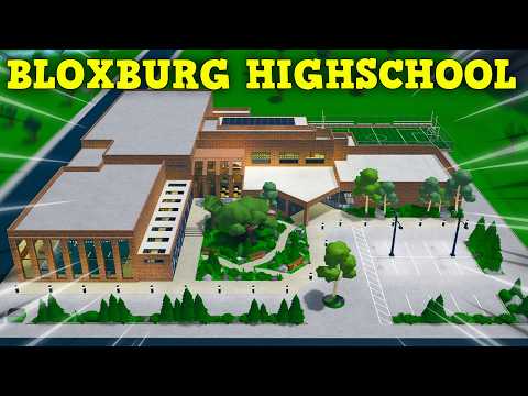Видео: Я построил ШКОЛУ в Блоксбурге