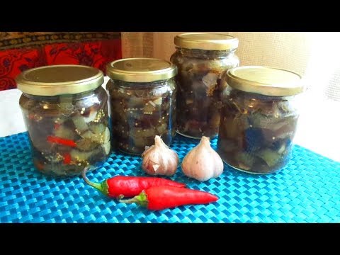 Видео: Баклажаны на ЗИМУ / Баклажаны как ГРИБЫ / ОЧЕНЬ ВКУСНЫЙ САЛАТ