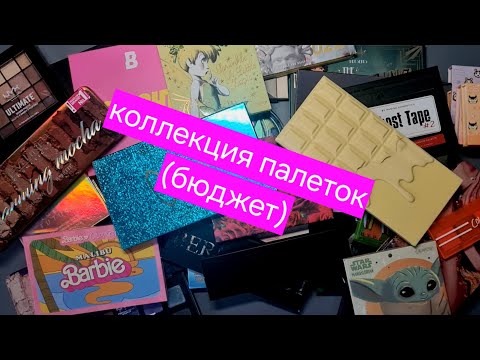 Видео: Моя коллекция палеток (бюджет)