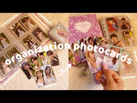 Видео: ꨄ Организация фотокарт в биндеры | organizing photocards | twice, stray kids, izone, stayc, kep1er 🎀